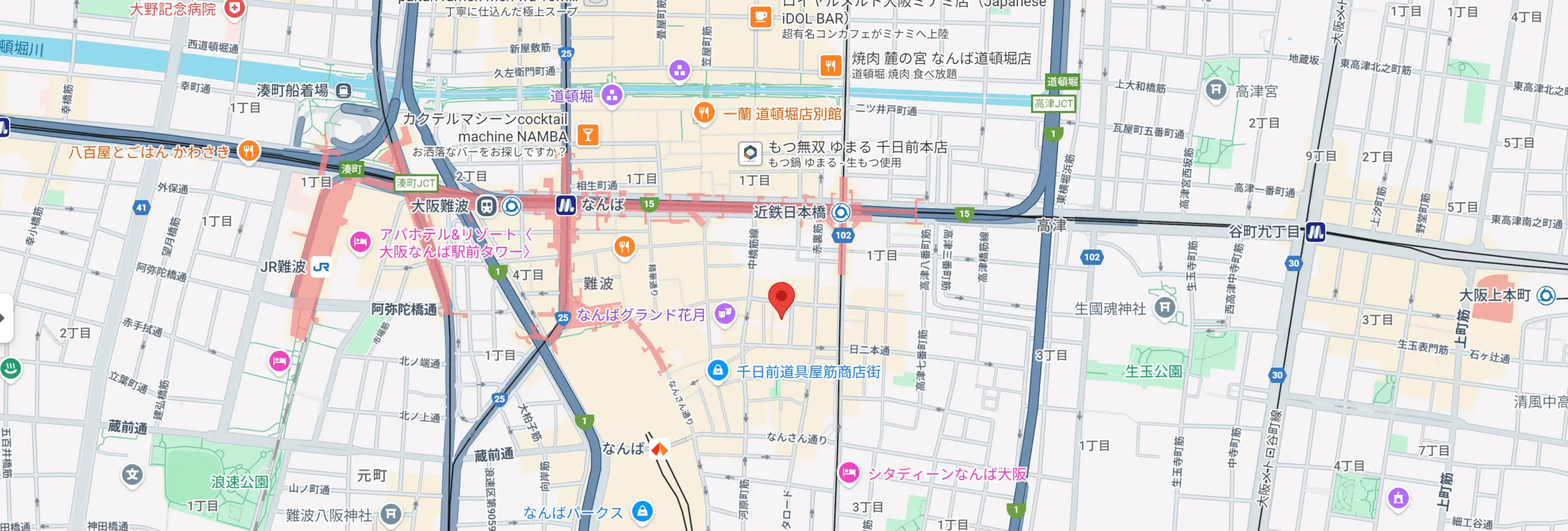 Eve アクセス地図（タップでGoogleマップを開きます）